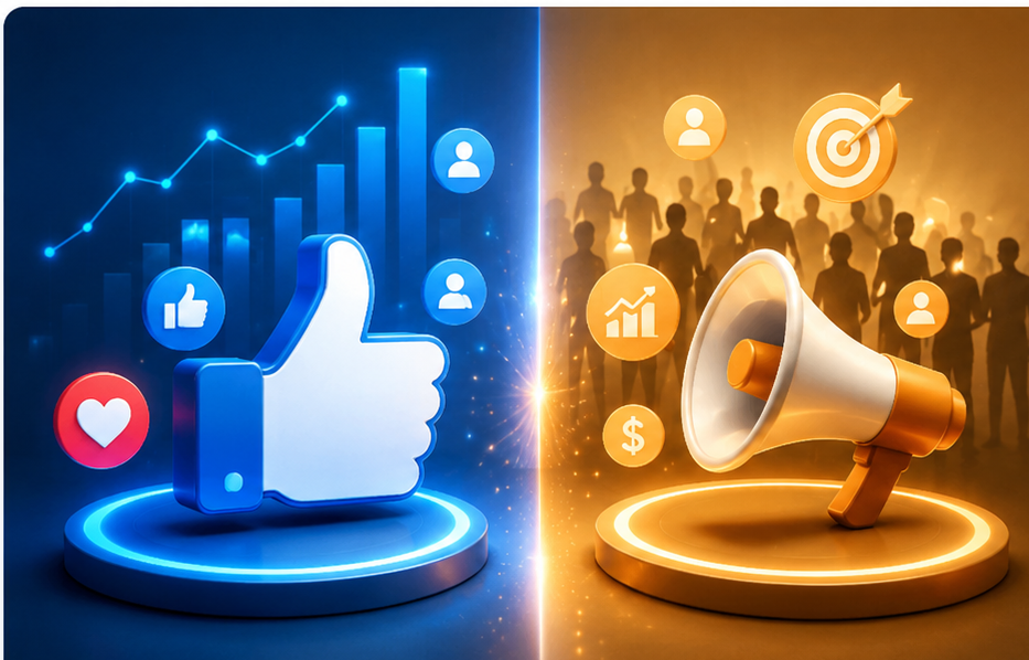 Facebook Likes vs Boosted Ads